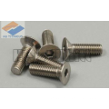 Gr5 titanium flat countersunk square neck bolts